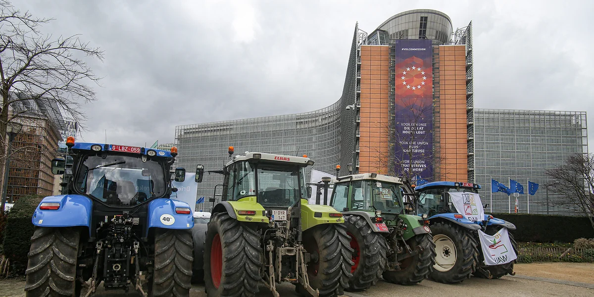 Géint de Mercosur-Accord: Franséisch Bauere kënnege Protester um EU-Sommet un