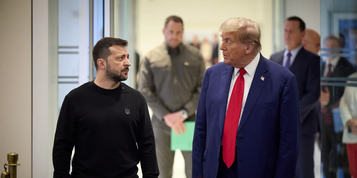 Treffen tëschent Selenskyj an Trump: Gudden Austausch mee keen Enn vum Krich a Siicht | © picture alliance / SvenSimon-ThePresidentialOfficeU | Presidential Office of Ukraine