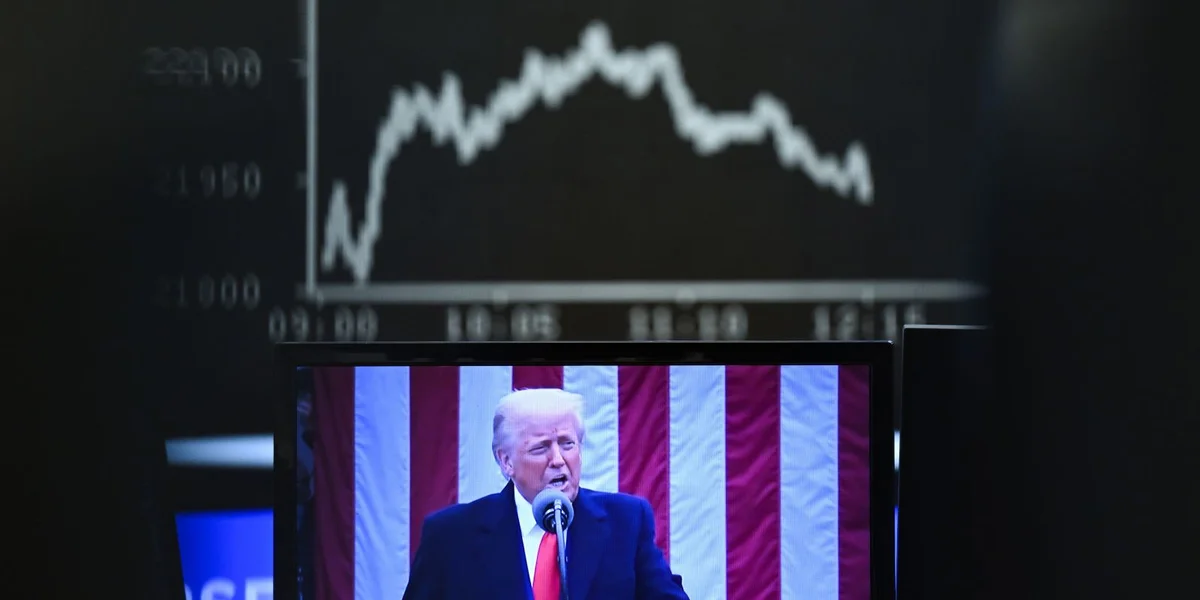 Donald Trump verhänkt Kanada nei Douanestaxen an Héicht vu 35 Prozent | © picture alliance/dpa | Arne Dedert