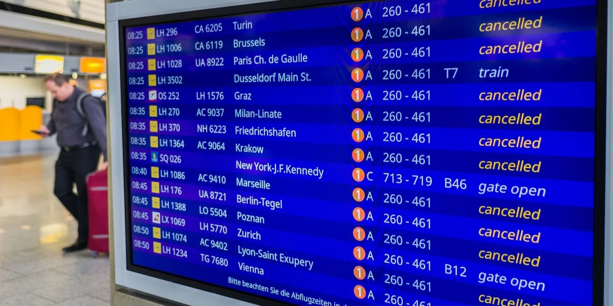 Chaos am Fluchverkéier wéinst Streik an Däitschland an an Italien | © Bigstock