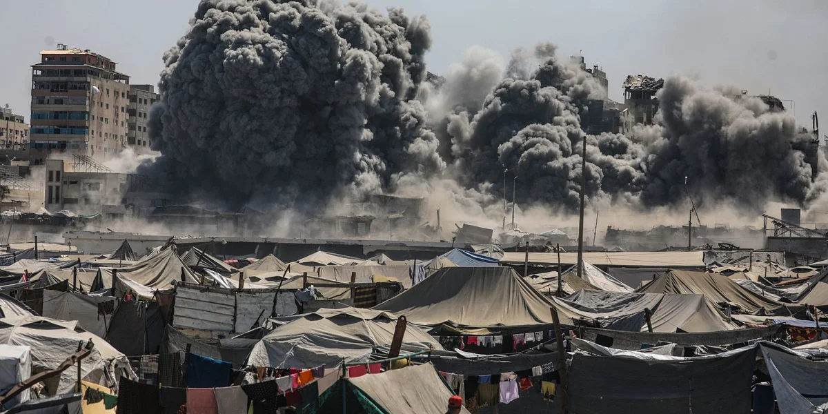 4 vu 5 Konditioune fir e Genozid sinn erfëllt, seet den UNO-Mënscherechtsrot | © EPA/MOHAMMED SABER