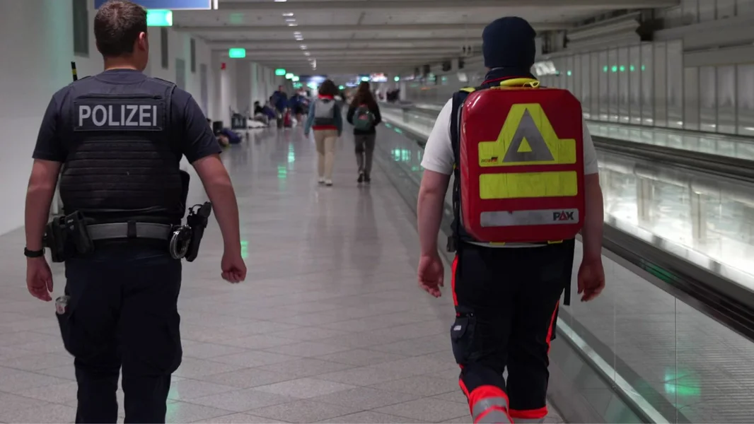 Op neits Dronen um Flughafe München | © picture alliance/dpa/onw-images | Enrique Kaczor