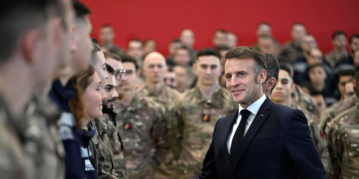 Emmanuel Macron: “Europa huet besonnesch Responsabilitéit géintiwwer Grönland” | © EPA/PHILIPPE MAGONI / POOL