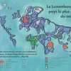 Lëtzebuerg dat zweetgréisst Land op der Weltkaart? | © ASTM/Esmeralda Wirtz