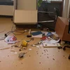No Vandalismus: An der Schoul zu Rued-Sir gouf intensiv geraumt a gebotzt | © Gemeng Betzder Facebook