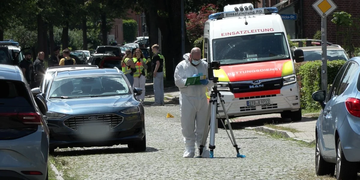 Verdächtegen no Mord zu Stade dout an Zell fonnt | © picture alliance/dpa/NEWS5 | Fabian Höfig