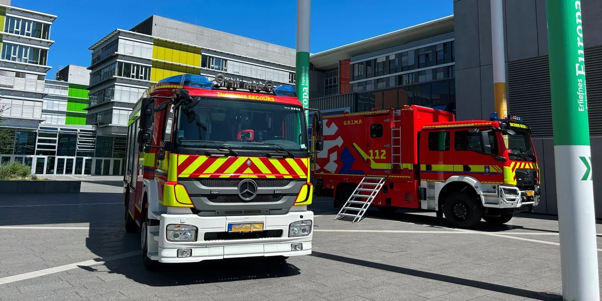 Am Norde vum Land huet et gëschter Owend dräimol gebrannt, 150 Pompjeeën am Asaz | © Jo Welfringer