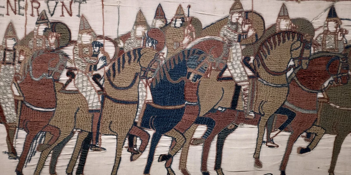  Berüümte Broderie vu Bayeux gëtt am "British Museum" zu London ausgestallt  | © picture alliance / IPON | Stefan Boness