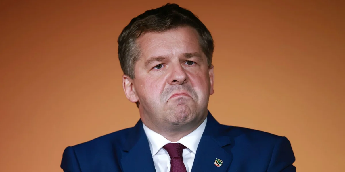 Den CDU-Spëtzekandidat a Ministerpresident Sven Schulze | © EPA/CLEMENS BILAN