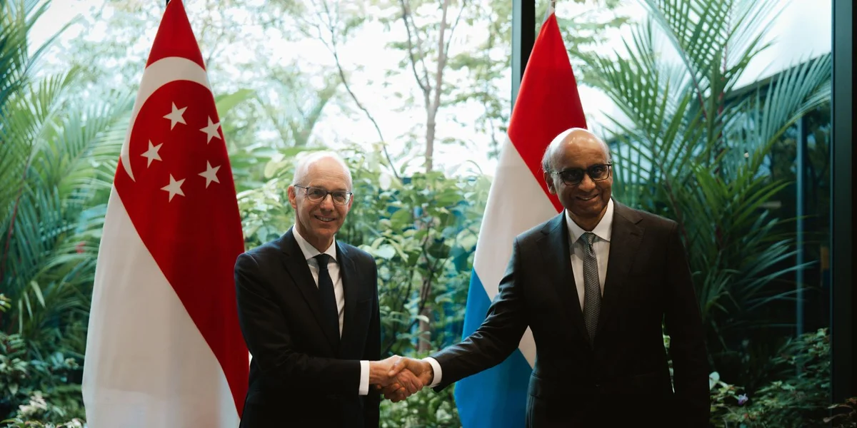 Lëtzebuerg wëllt ënner anerem finanziell Relatioune mat Singapur verdéiwen | © ME