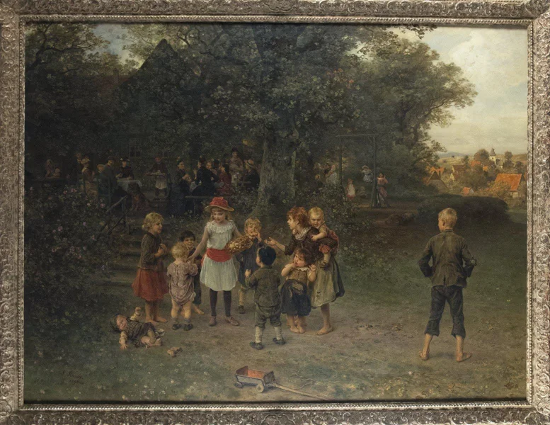 "Die Landpartie": d'Geschicht vun engem Bild | © Peter Karbstein - Kunst und Auktionshaus