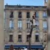 Vum Teleskop-Kran aus den Orchester dirigéiert | © Quell: Instagram /aussiesinbordeaux & classicfm
